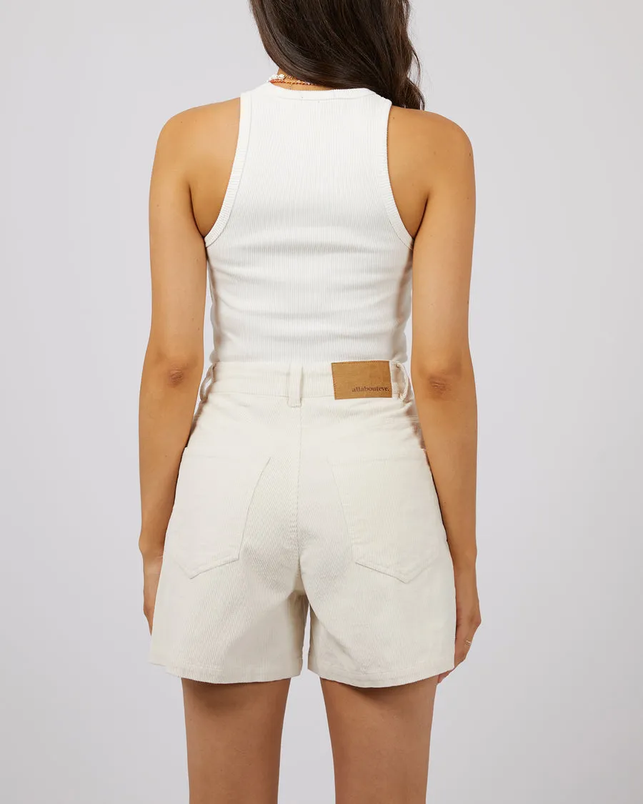 All About Eve Kleidung Daria Rippen Baby-Top | Vintage Weiß
