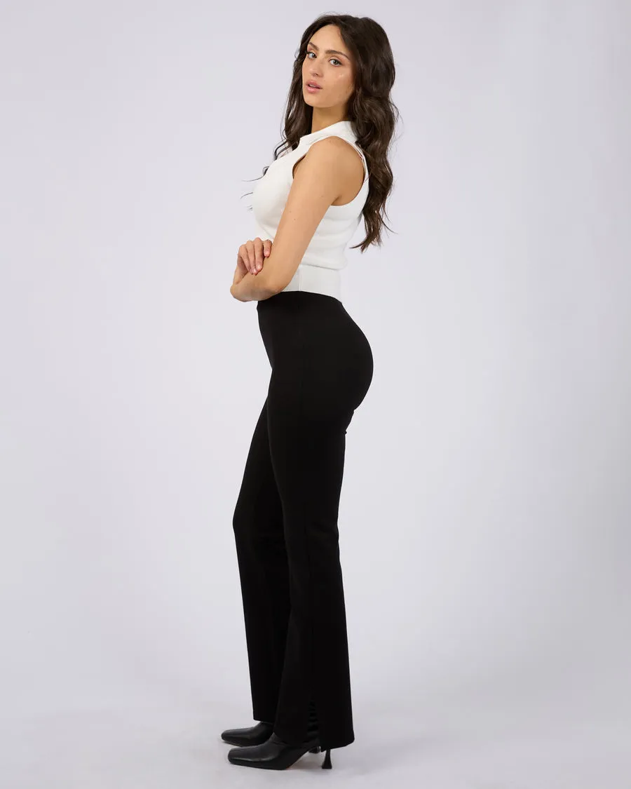 All About Eve Clothing Jenner Seitenschlitzhose | Schwarz