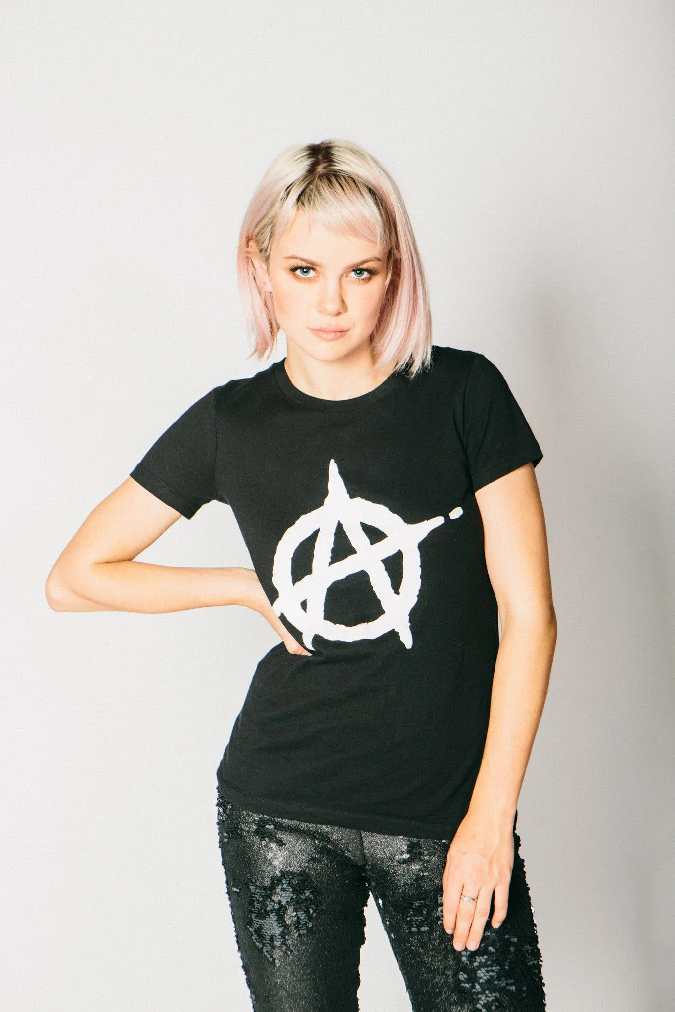 Anarchy Old Iron Damen T-Shirt