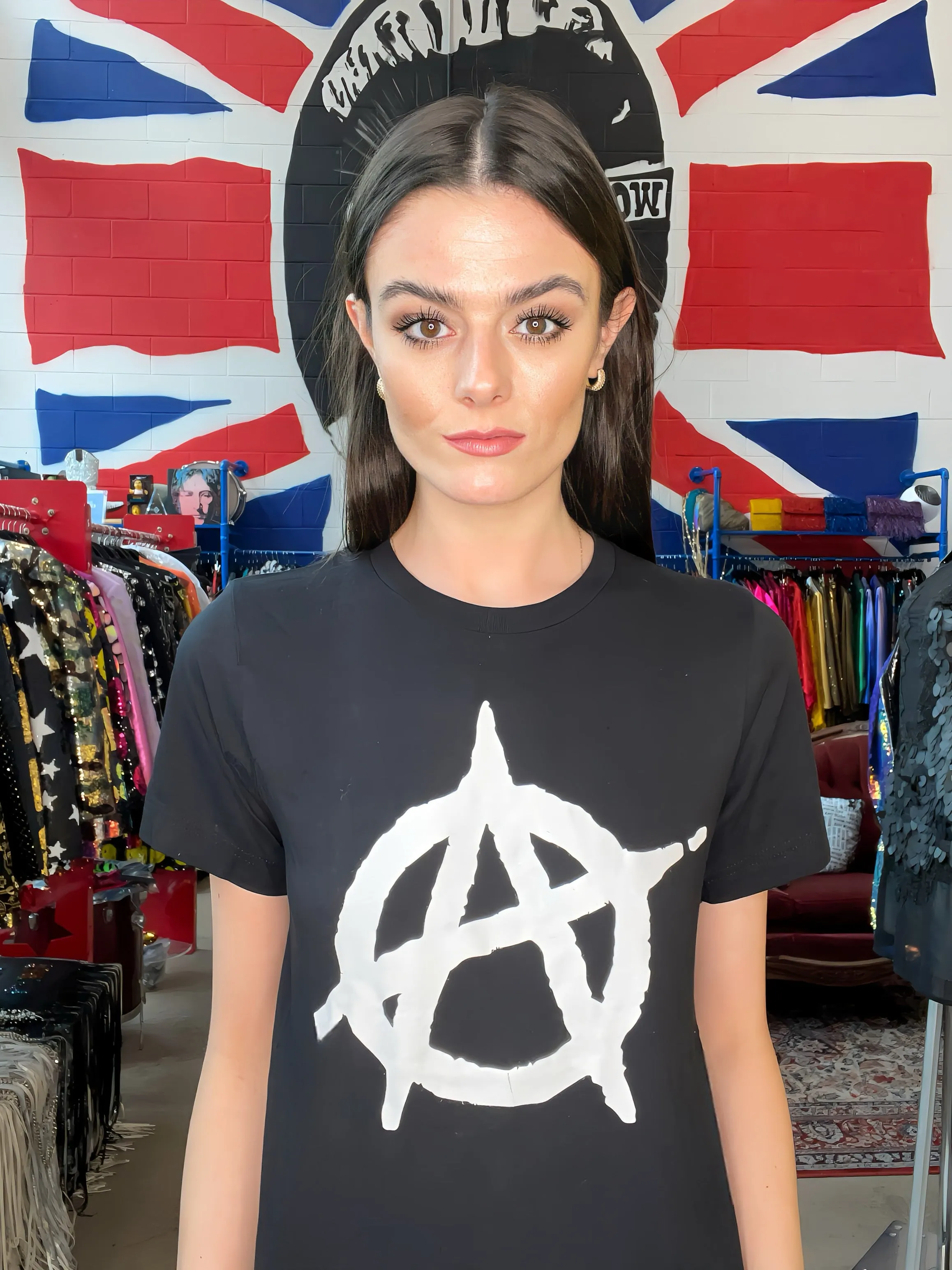 Anarchy Old Iron Damen T-Shirt