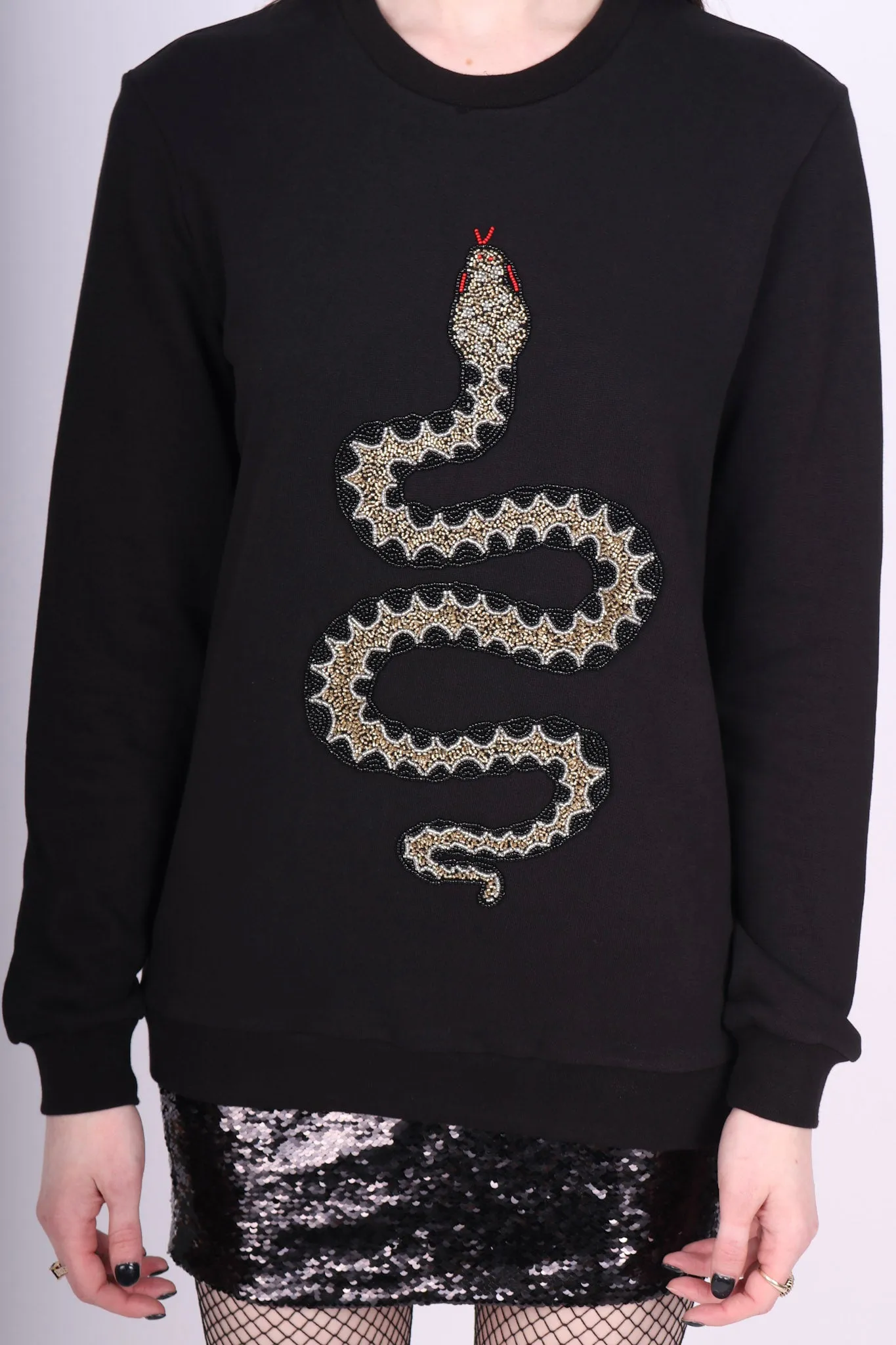 Any Old Iron Black Snake Sweatshirt
