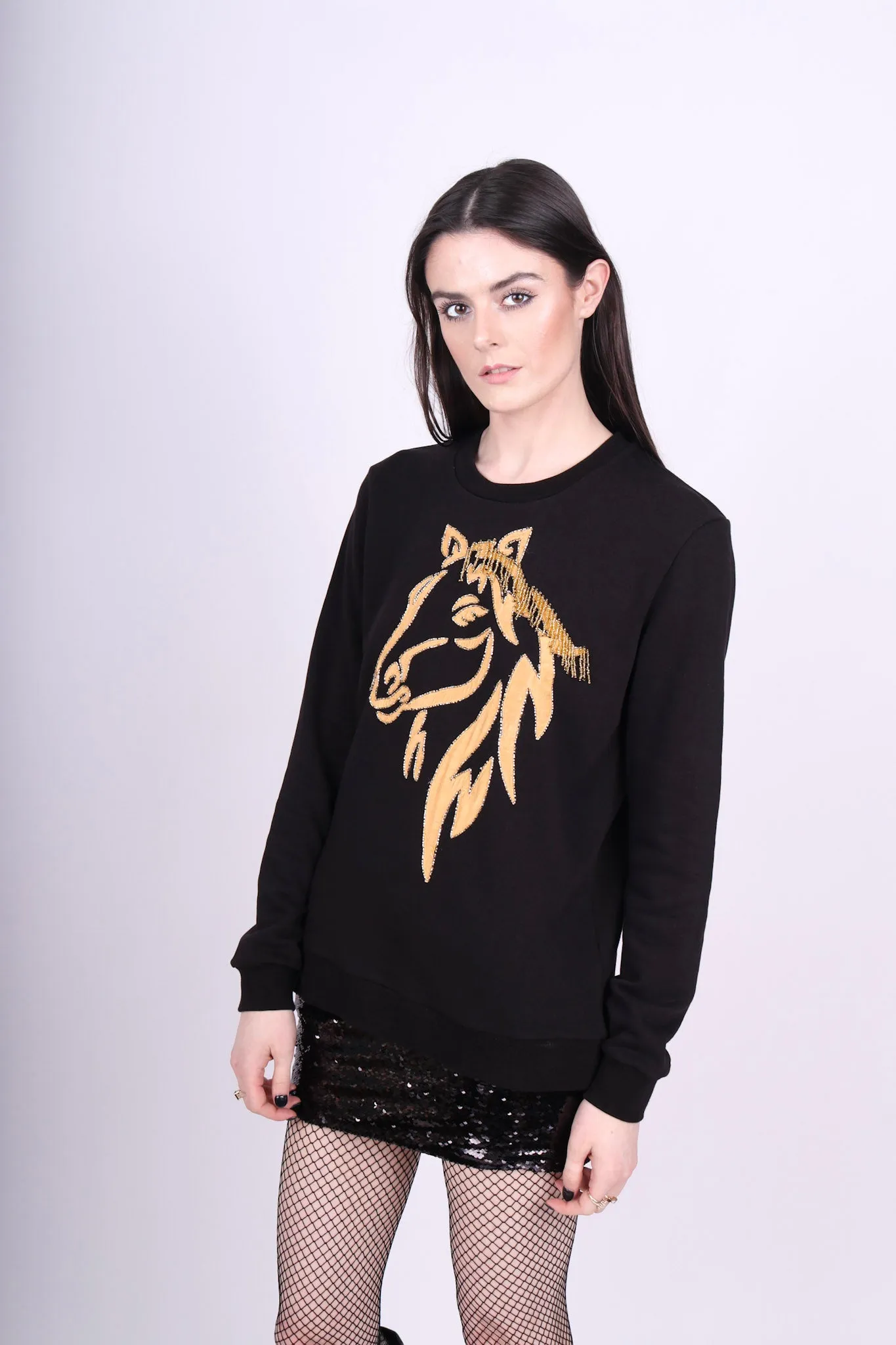 Jedes Alte Eisen Pferdehaar Sweatshirt
