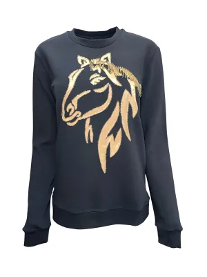 Jedes Alte Eisen Pferdehaar Sweatshirt
