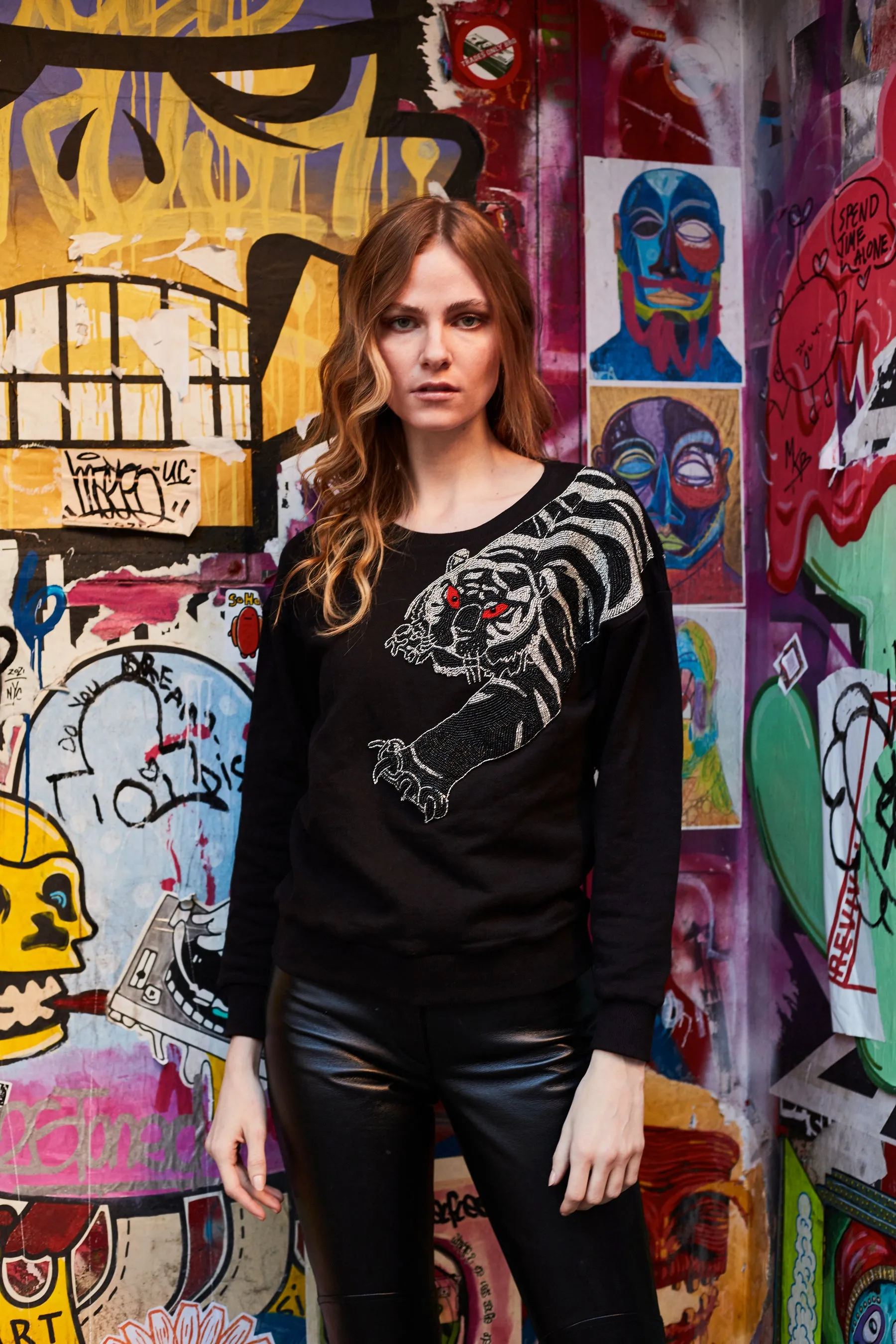Jedes Alteisen-Tiger-Sweatshirt