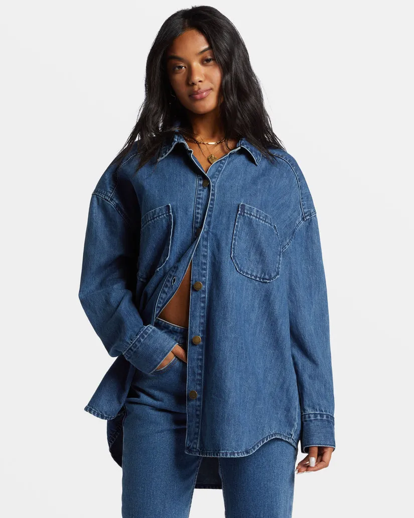 Billabong Deep Sea Shacket-Tiefsee
