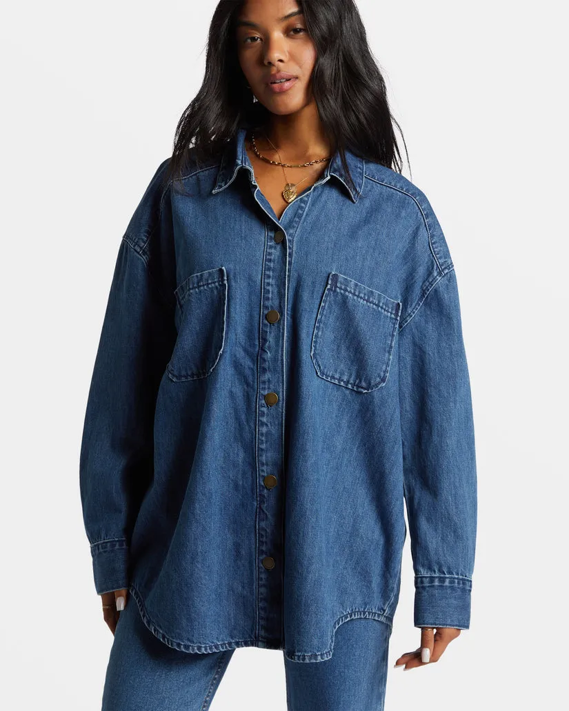 Billabong Deep Sea Shacket-Tiefsee