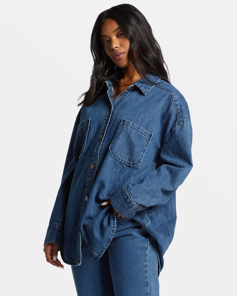 Billabong Deep Sea Shacket-Tiefsee