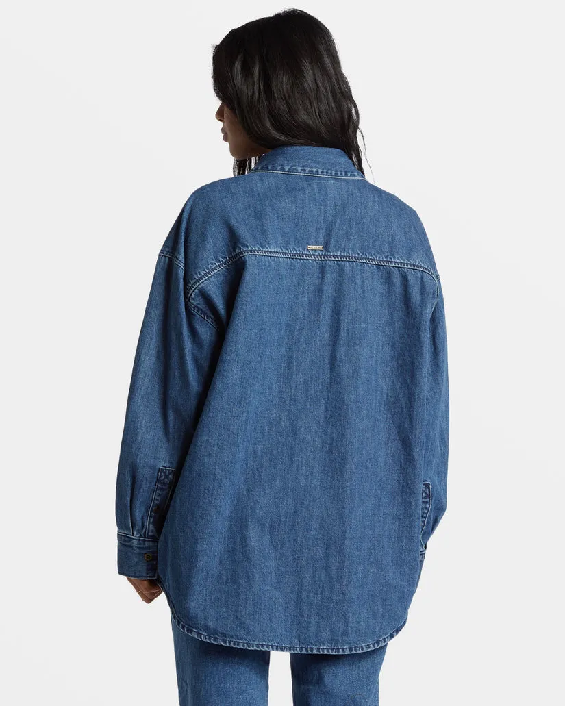 Billabong Deep Sea Shacket-Tiefsee