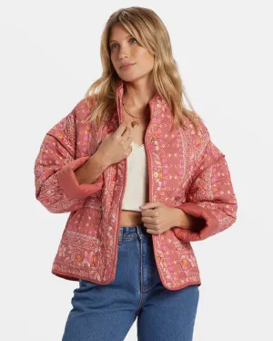 Billabong Folk Story Jacket - Rote Lehmerde