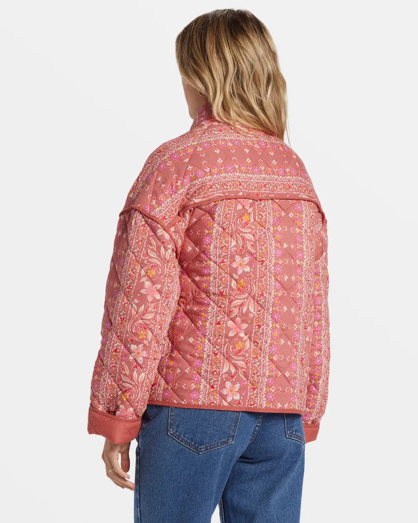Billabong Folk Story Jacket - Rote Lehmerde