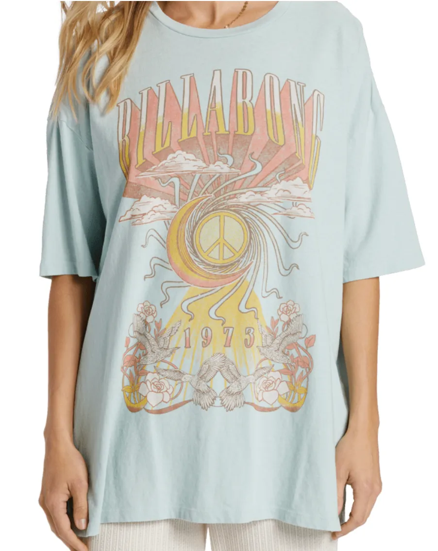 BILLABONG Head in the Clouds Übergroßes Jungen-T-Shirt