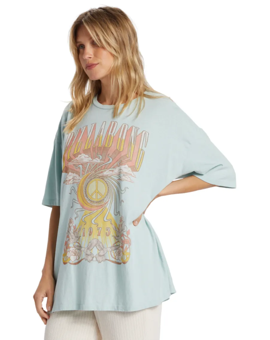 BILLABONG Head in the Clouds Übergroßes Jungen-T-Shirt
