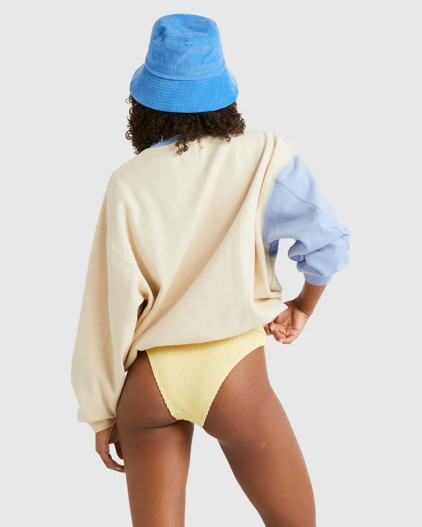 Billabong Later Days Kendall Crew Sweatshirt-Staubiges Rosa