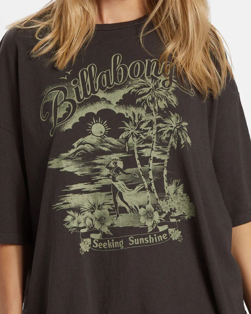 BILLABONG Oversized Liebe Senden T-Shirt