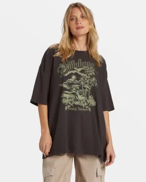 BILLABONG Oversized Liebe Senden T-Shirt