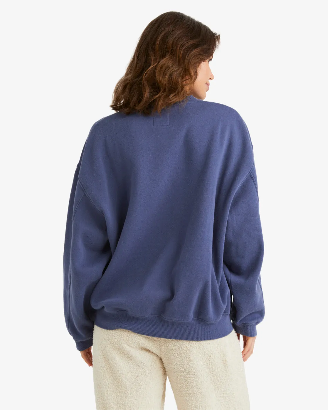 Billabong Tiki Vibes Kendall Crew Sweatshirt - Blau Surf