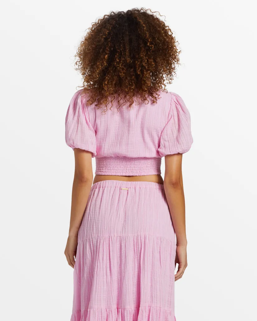 Billabong Tropic Heart Shirt - Rosa Traum