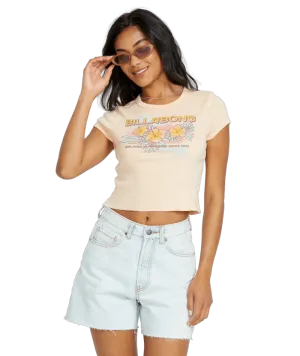 Billabong When The Night T-Shirt - Sanftes Pfirsich