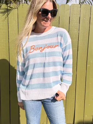 Bonjour! Gestreifter Lieblingspullover