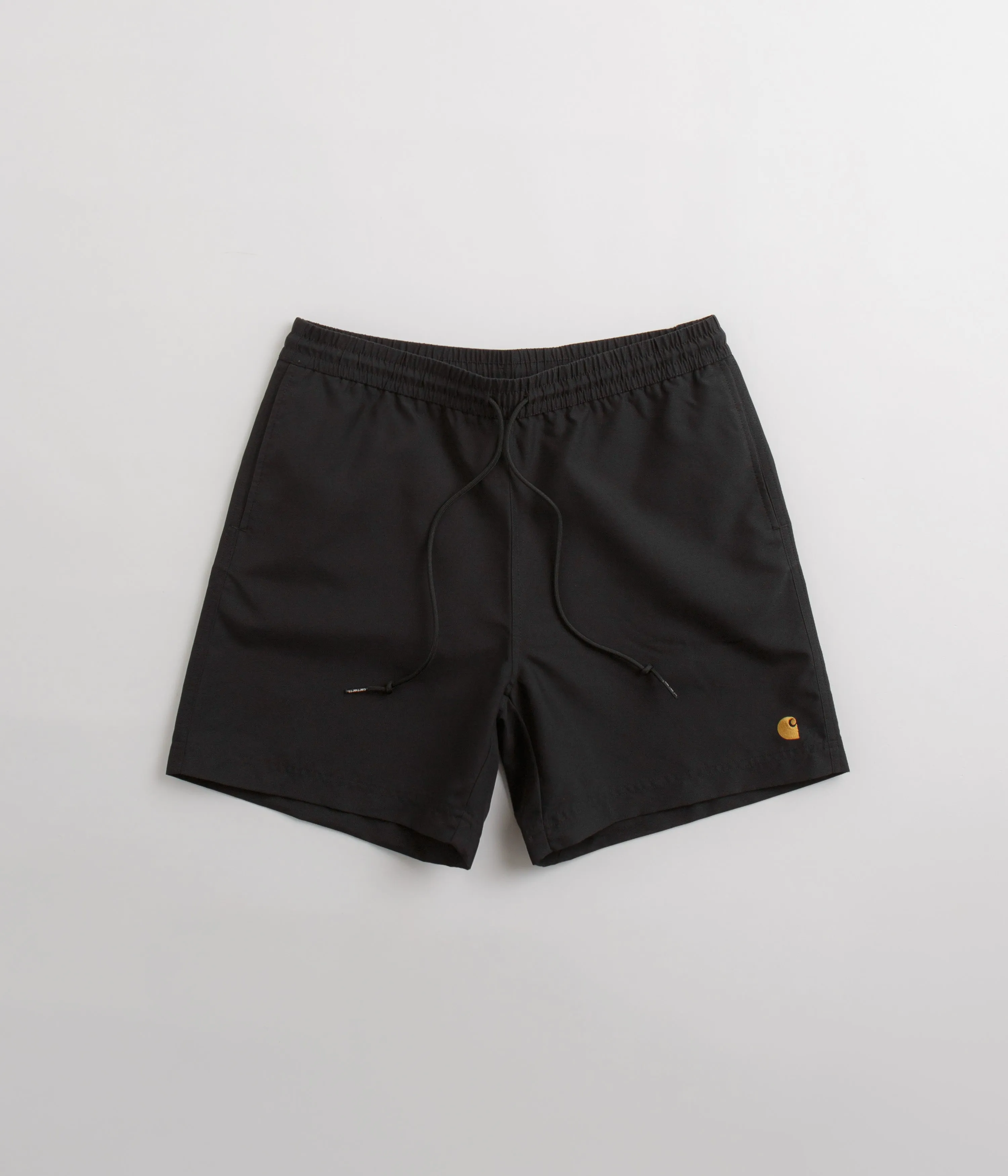 Carhartt Chase Badeshorts - Schwarz / Gold Carhartt
