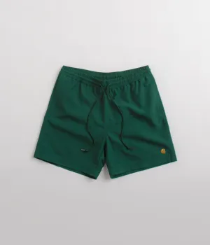 Carhartt Chase Badeshorts - Kerbel / Gold Carhartt