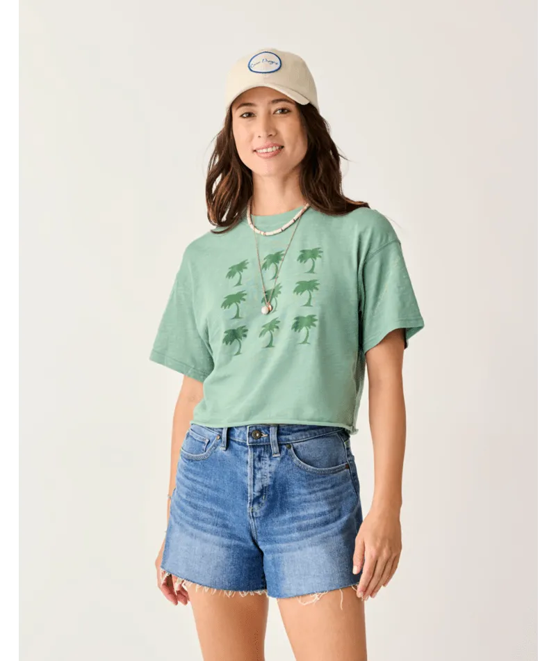 Carve Designs Parker Grafik-T-Shirt - Haze Grid