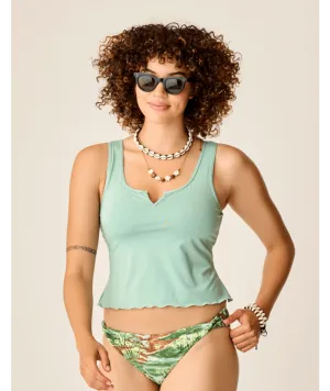 Carve Designs Vida Ausschnitt Bikini-Oberteil - Haze