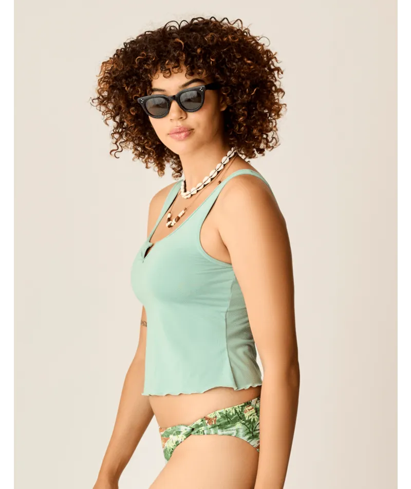 Carve Designs Vida Ausschnitt Bikini-Oberteil - Haze