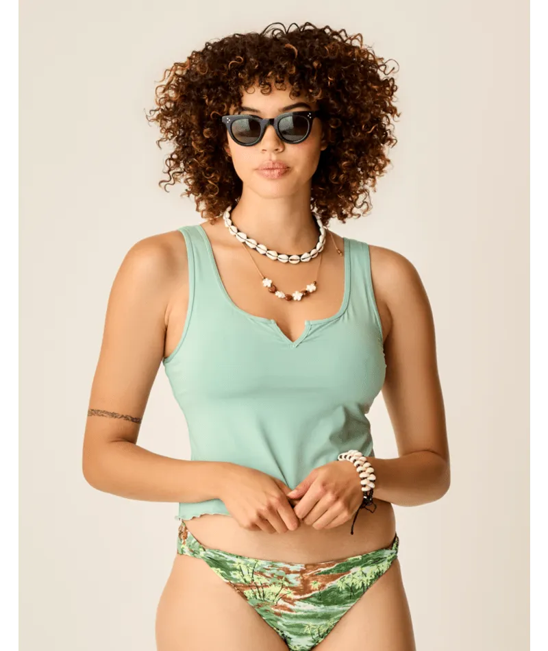 Carve Designs Vida Ausschnitt Bikini-Oberteil - Haze