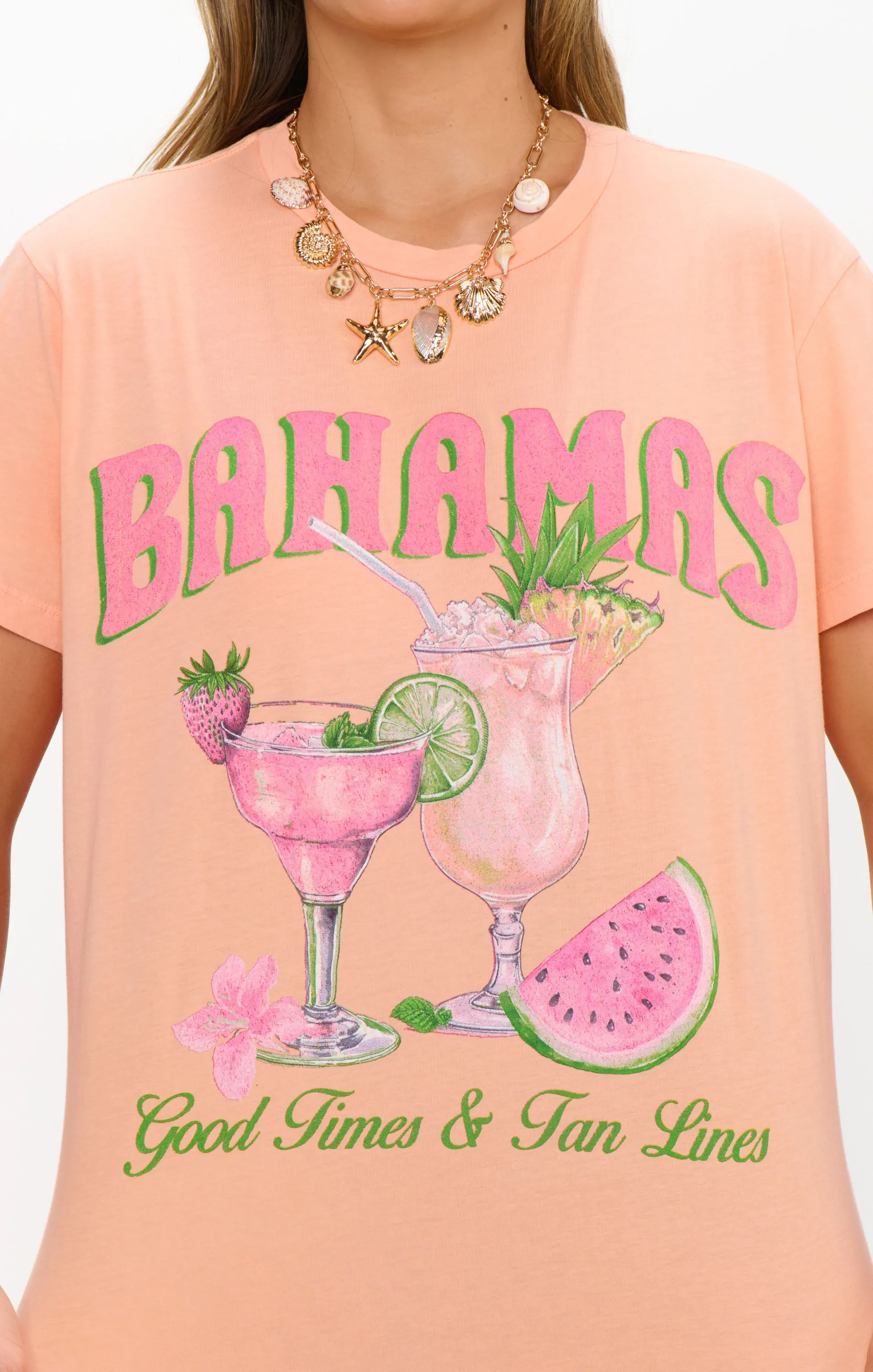 Check-In T-Shirt ~ Bahamas Grafik