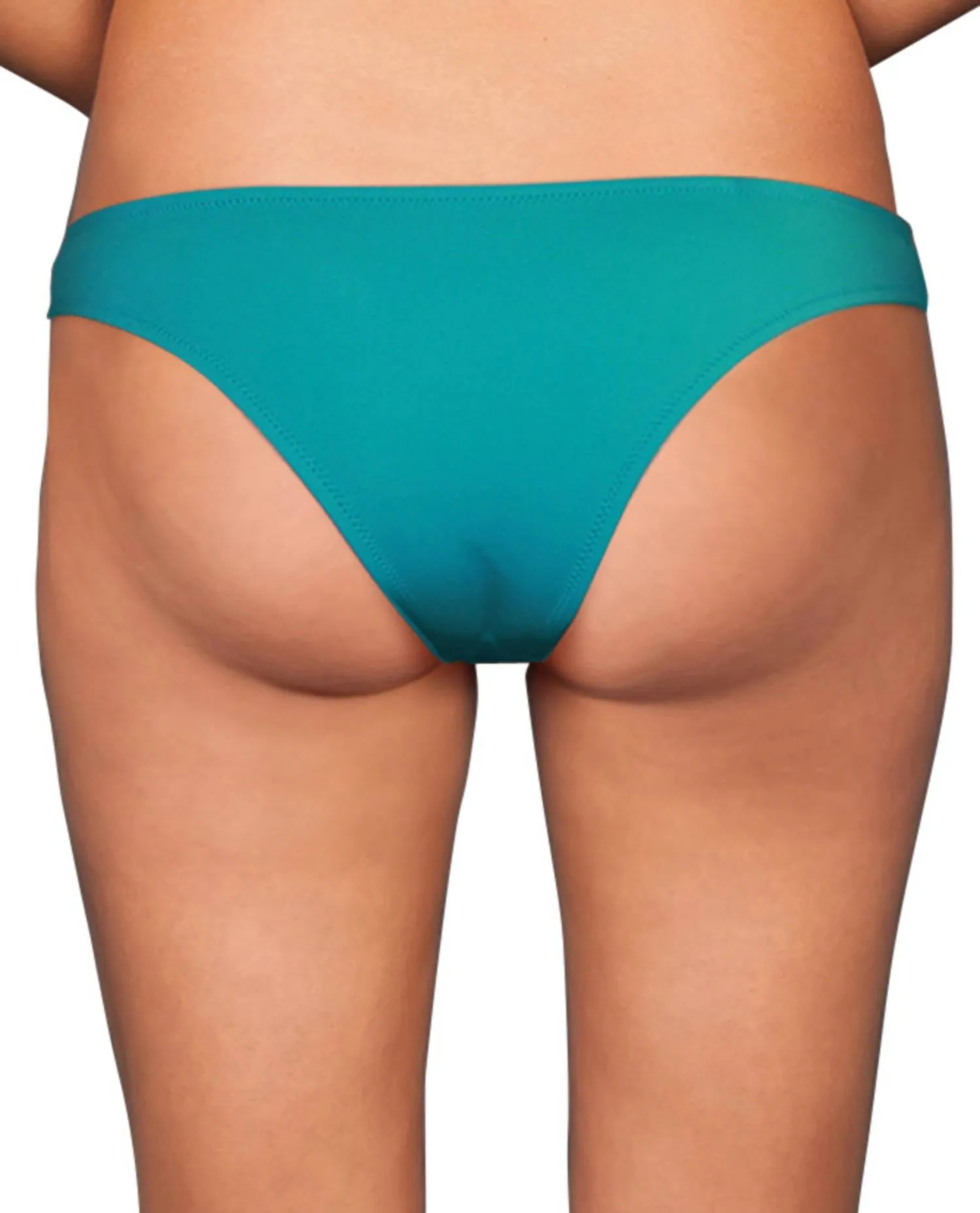 Freches Bikini-Unterteil in Pfauenoptik