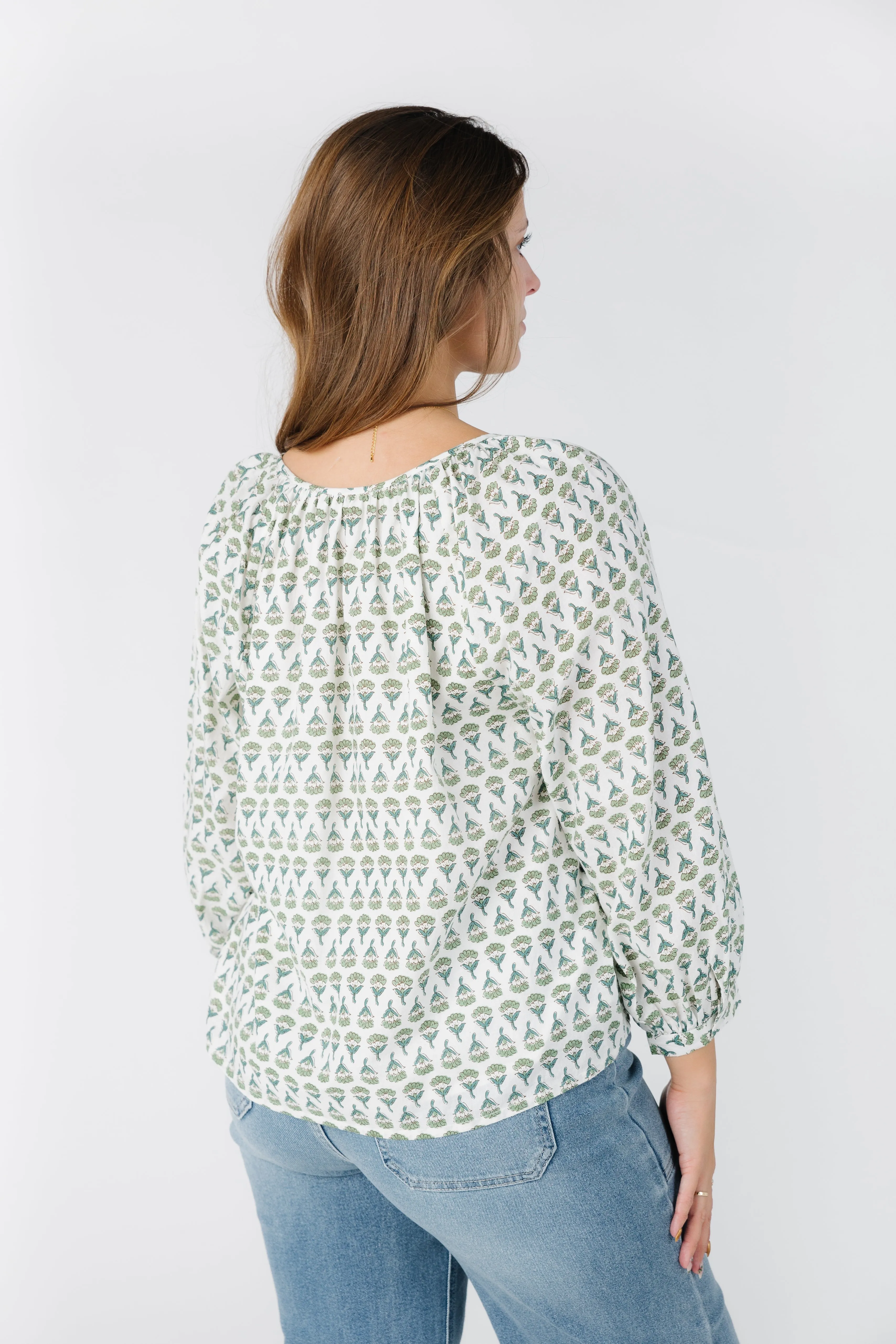 Zitrus-Tara Bluse