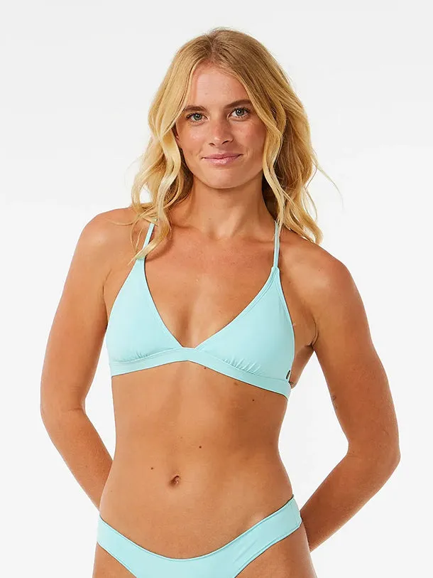 Klassisches Surf-Crossback-Dreieck-Bikini-Oberteil