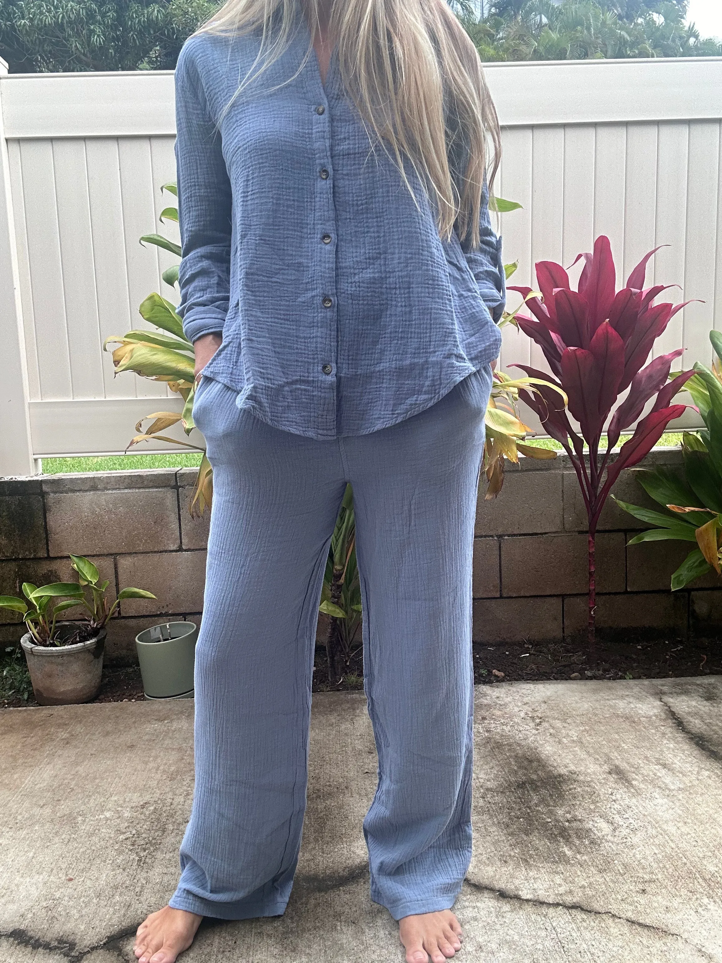 Coconut Grove Crinkle-Gaze-Hose