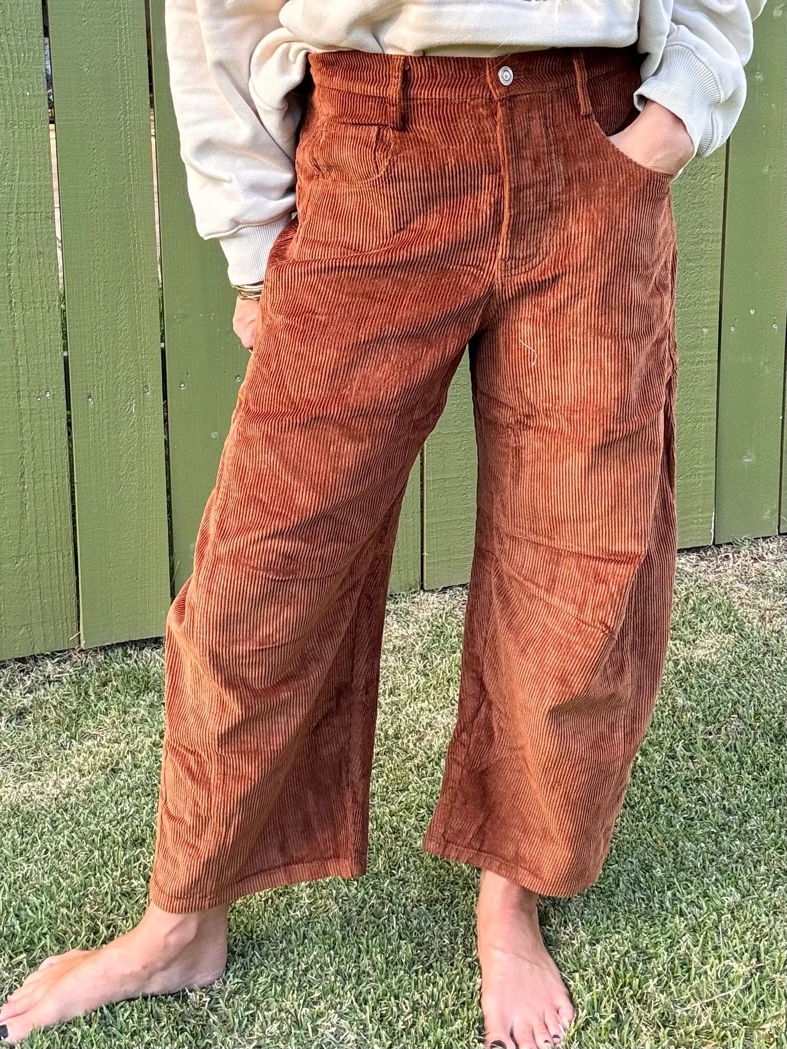 Schnürbund-Jeans