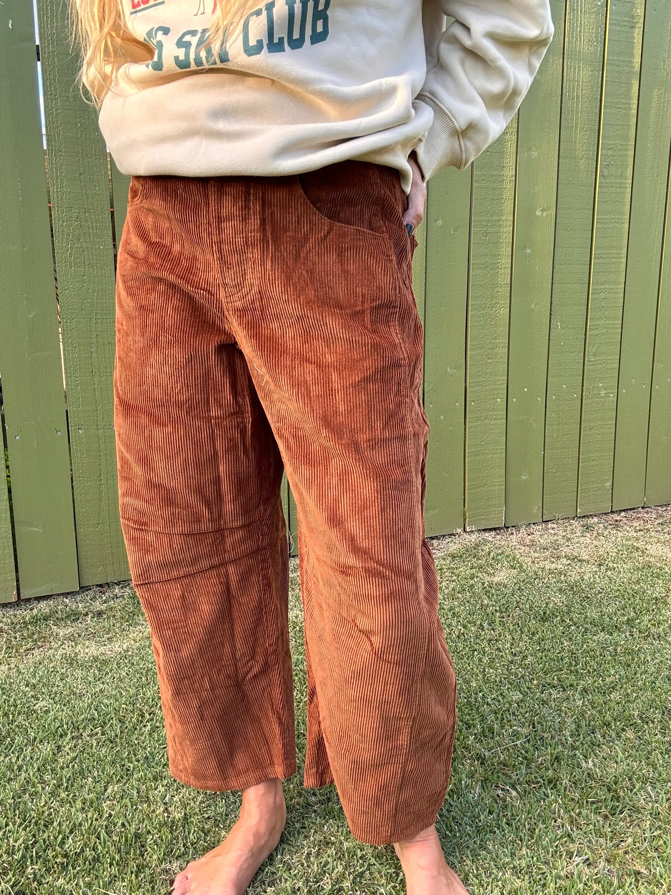 Schnürbund-Jeans