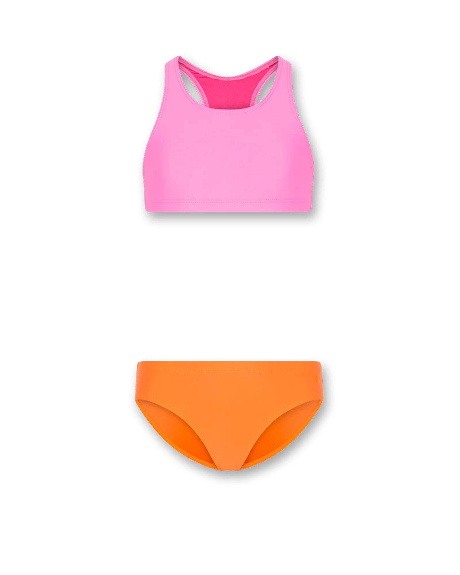 dara Bikini zweifarbig 000510 - neonrosa Ao76 Kleidung Jungen Mädchen
