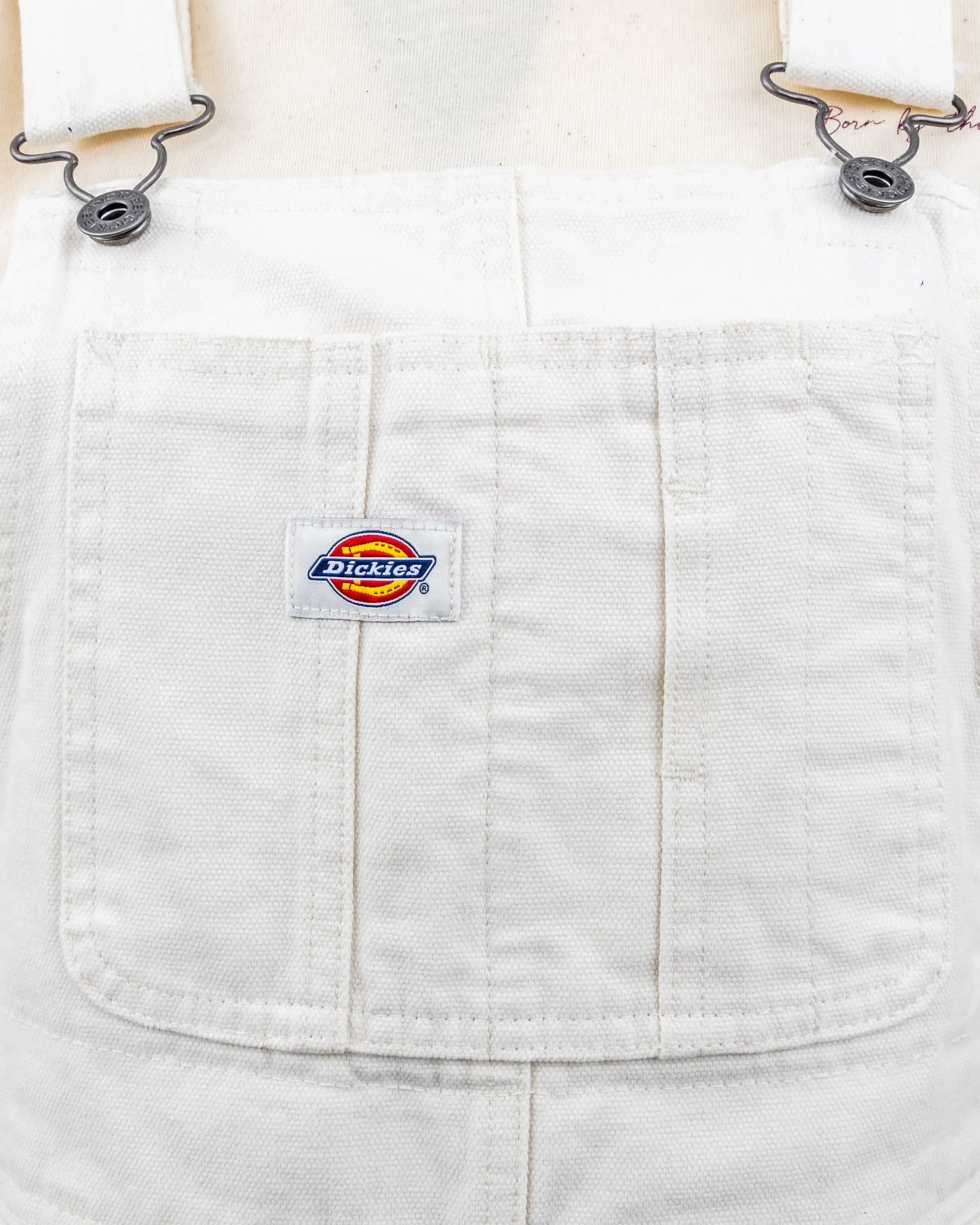 Dickies Duck Canvas Latzshorts in Cloud