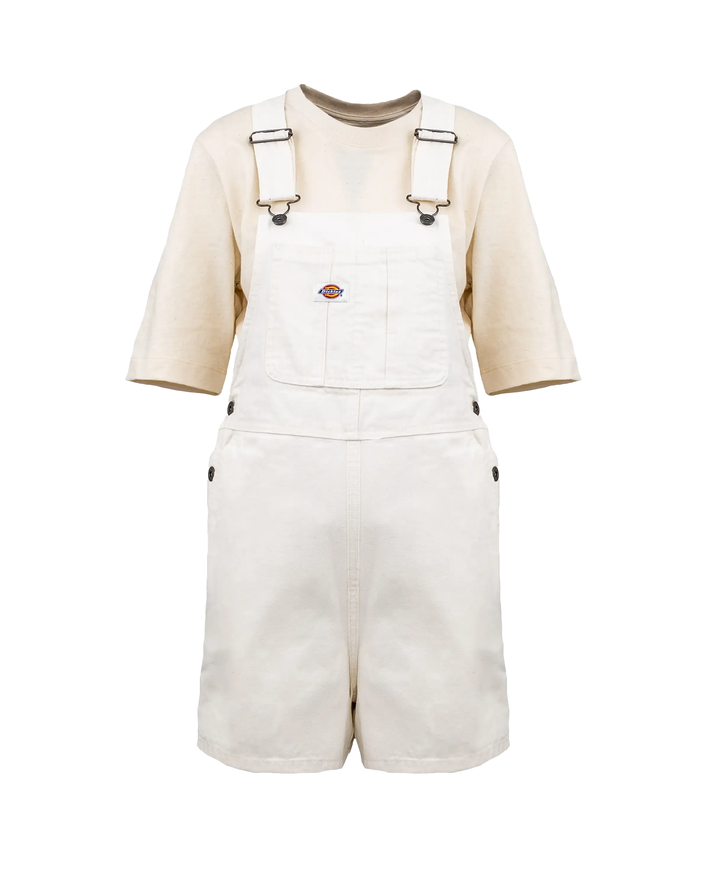 Dickies Duck Canvas Latzshorts in Cloud