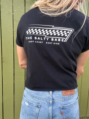 East Coast, East Side T-Shirt im Crop-Look