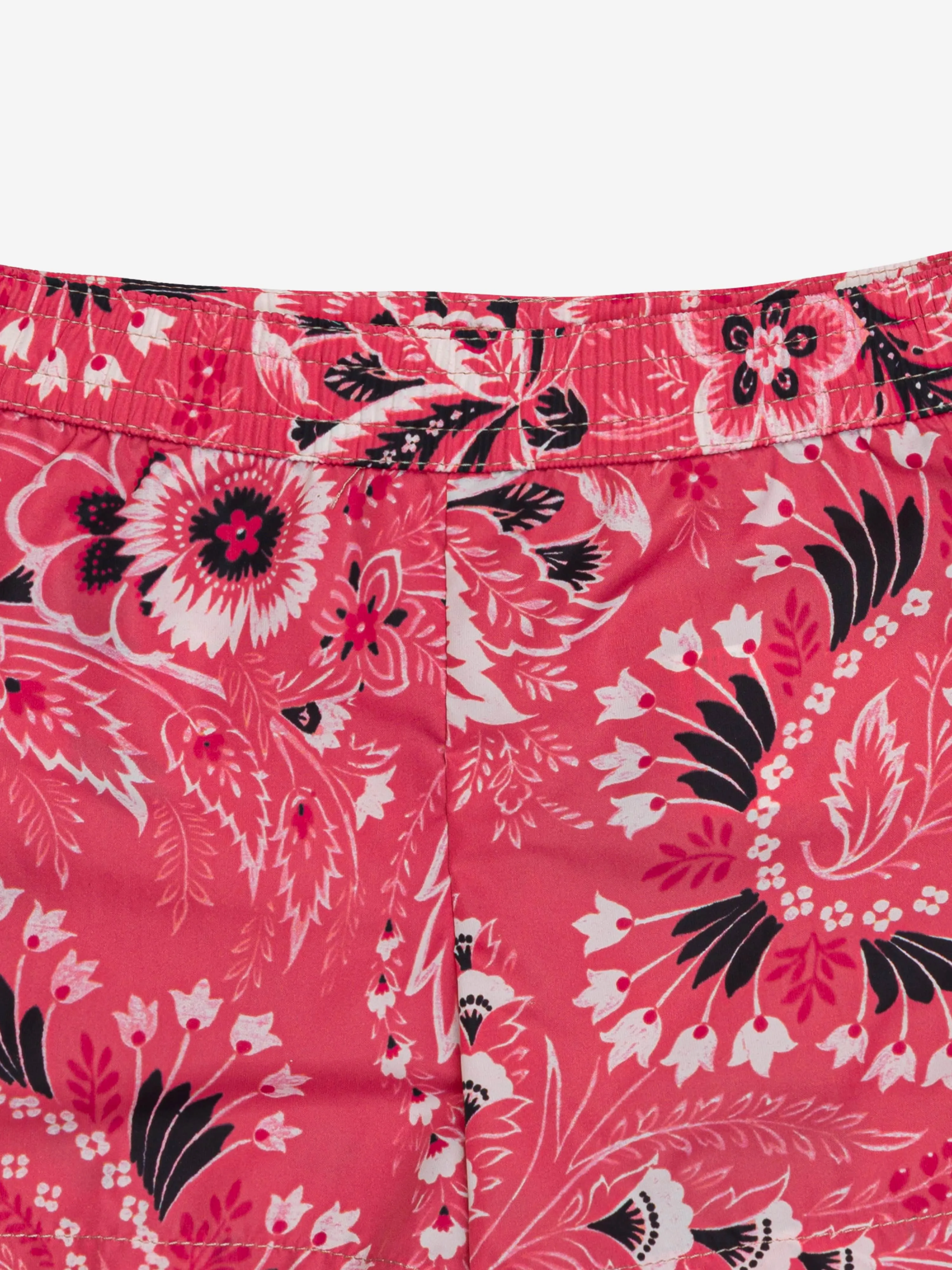 Etro Boys Floral Paisley Badehose in Pink
