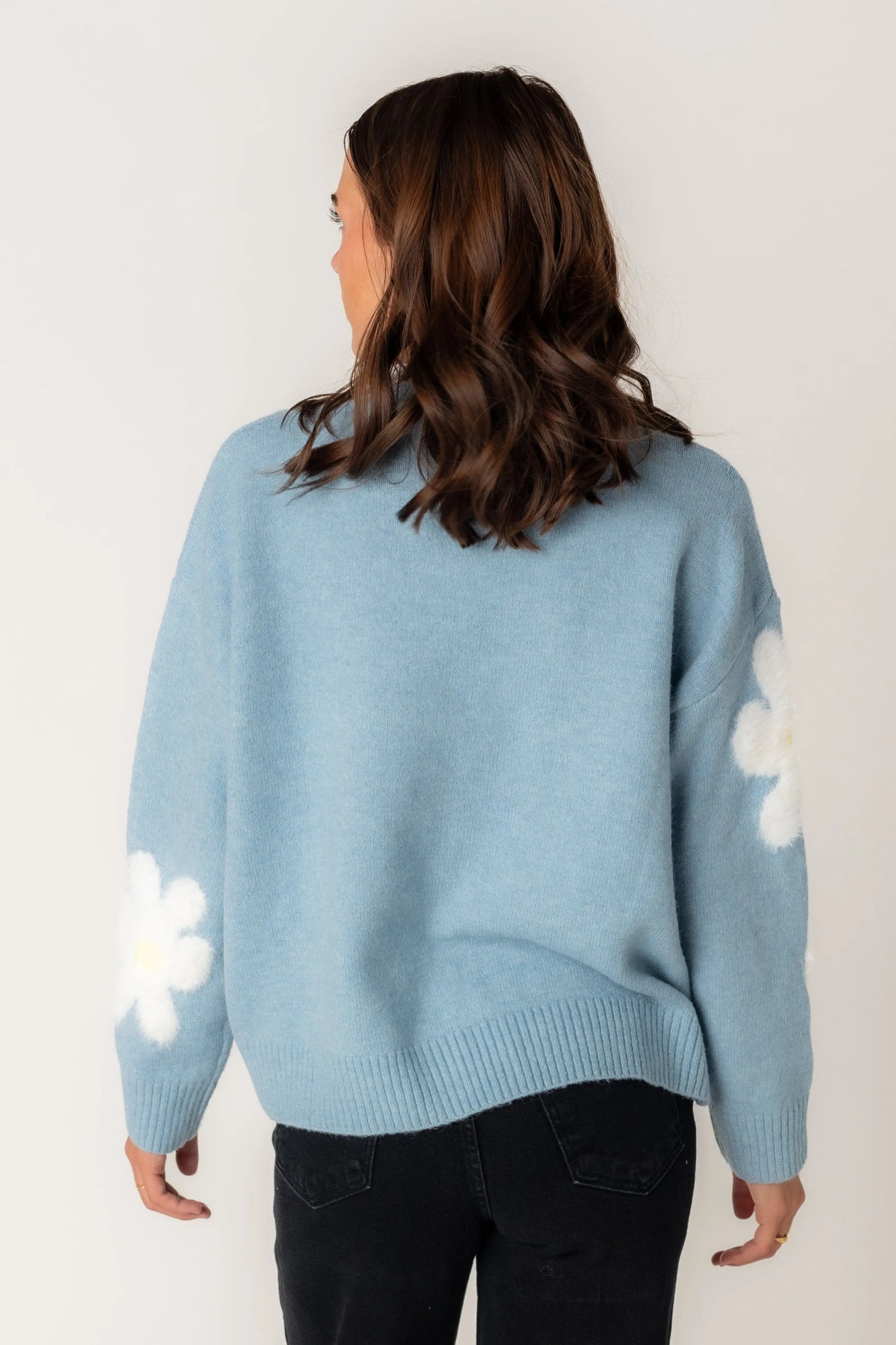 Fanfare Blumen Pullover