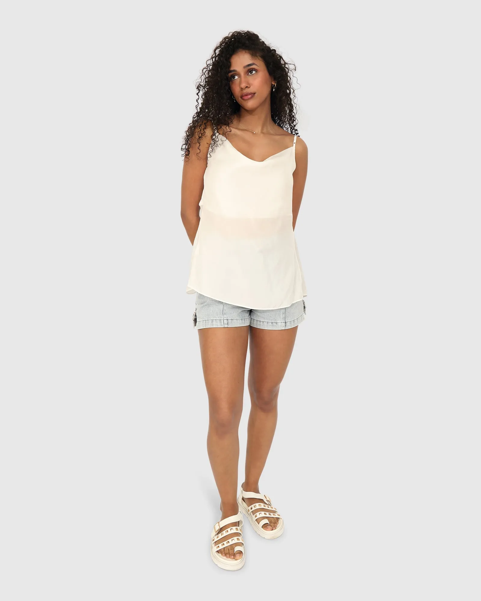 First Class Reversibles Top - Weiß