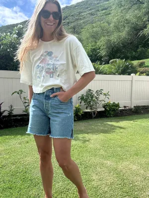 Fish of Maui Cropped T-Shirt