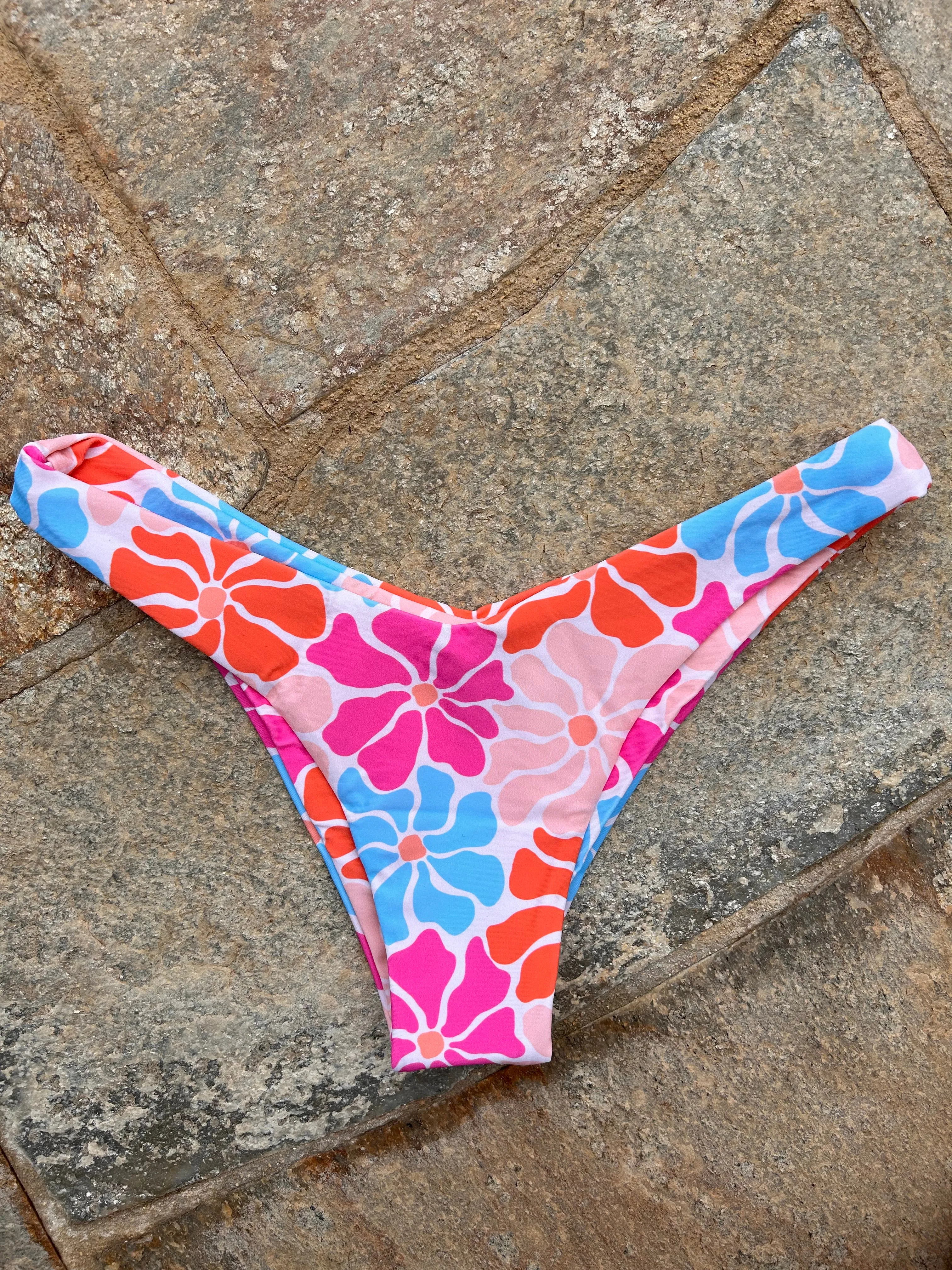 Flower Power Cheeky V Bikini-Höschen