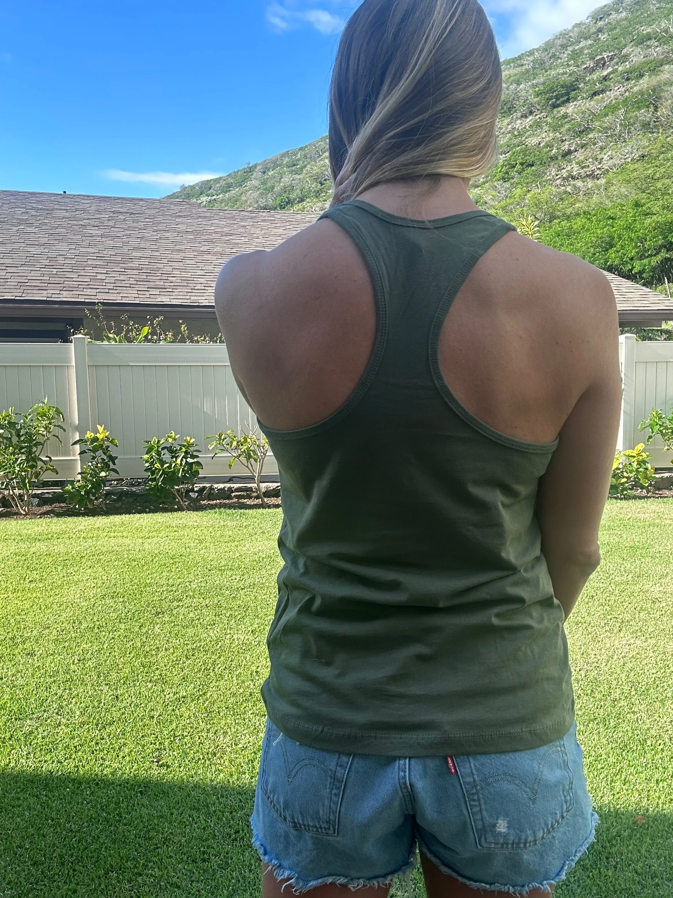 Foil Widow Racerback-Tanktop