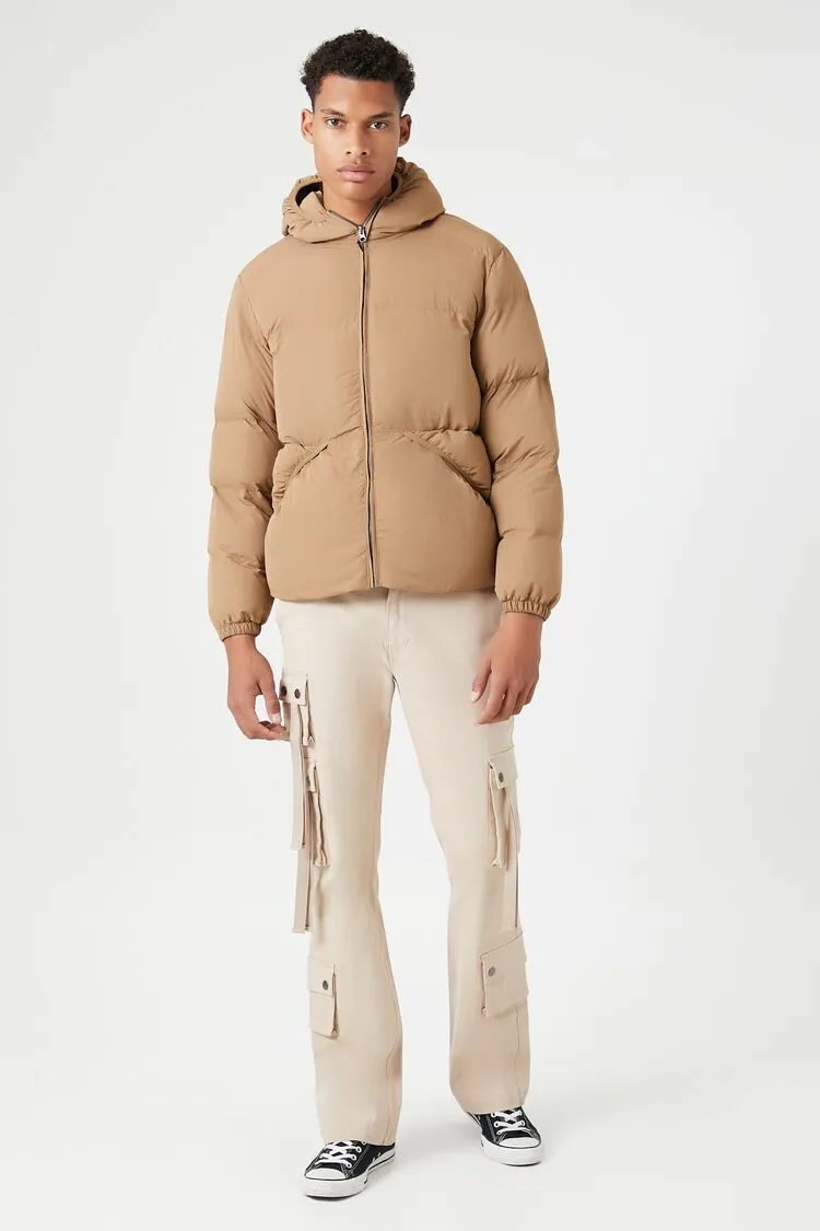 Forever 21 Herren Twill Slim-Fit Cargo-Hose Taube Forever 21