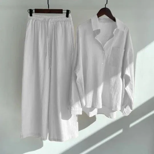 Frei wie ein Vogel Leinenhose