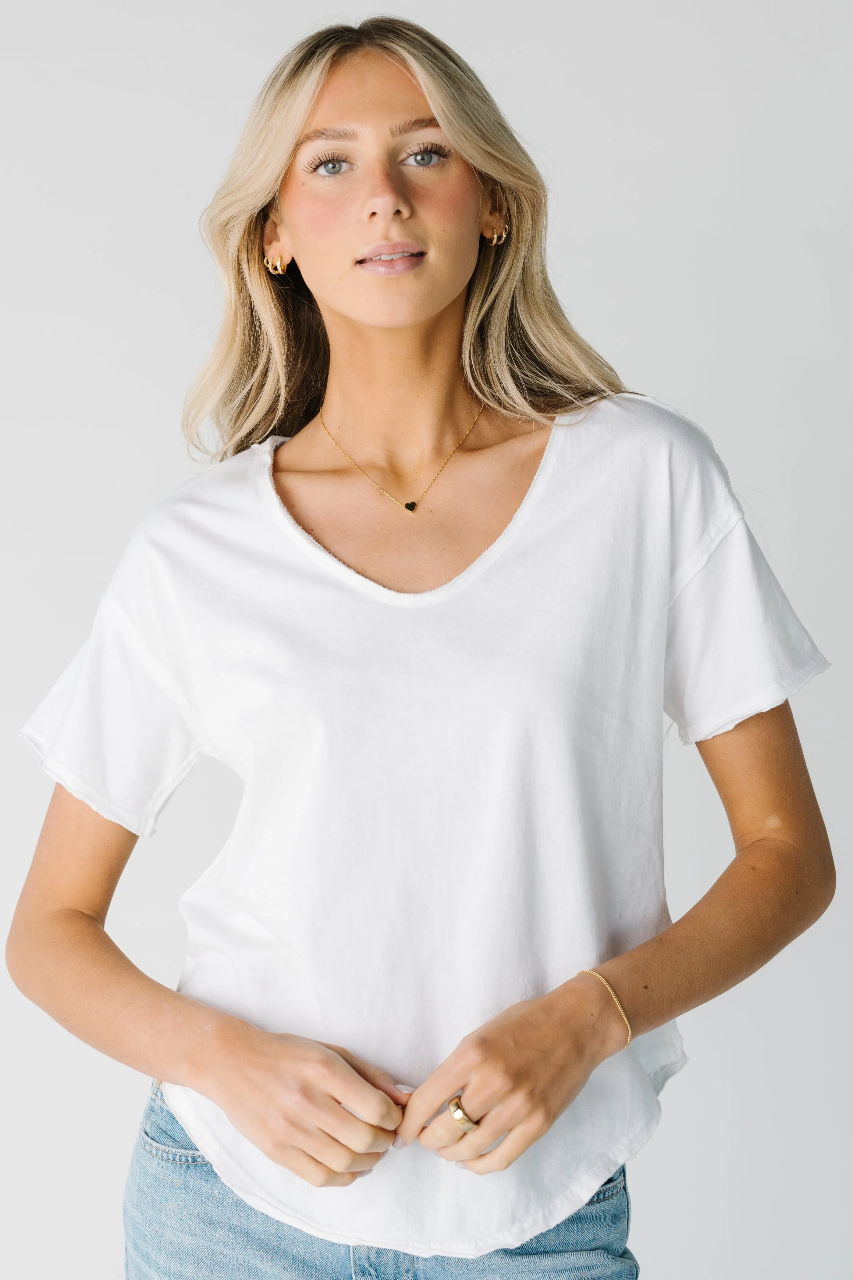 Freifallendes T-Shirt