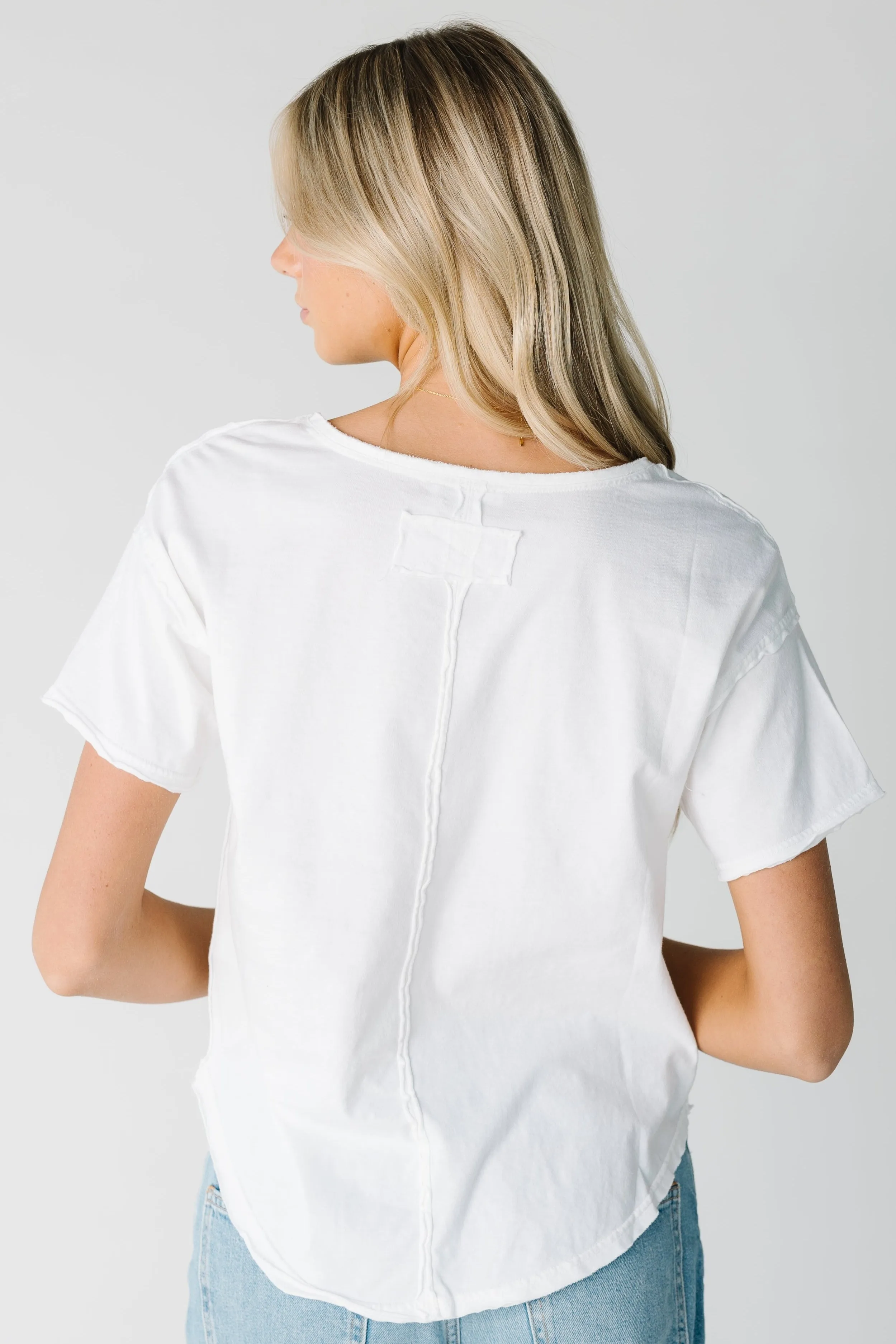 Freifallendes T-Shirt